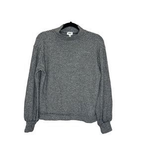 BKE Sweater Women's XS Black and White Mock Neck